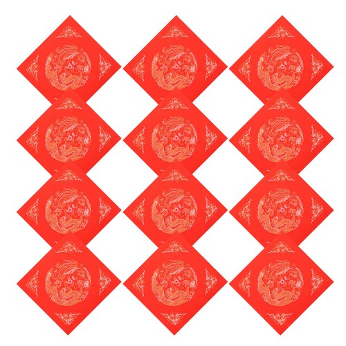 Pezzi carta riso rossa - carta, di