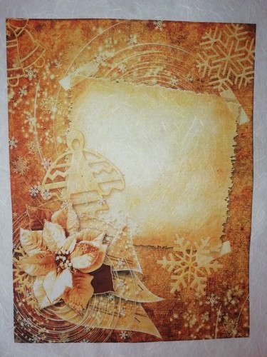 Carta velo papel - fin,