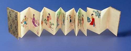 Album libro dipinto pieghevole