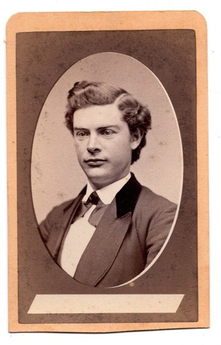 Antico cdv circa 1870 m - antico,